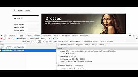 Quick testing - APIs and network tab