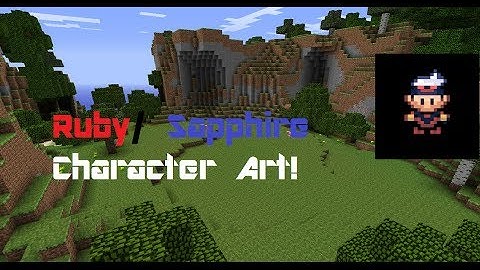 Pokemon Ruby/Sapphire Pixel Art!