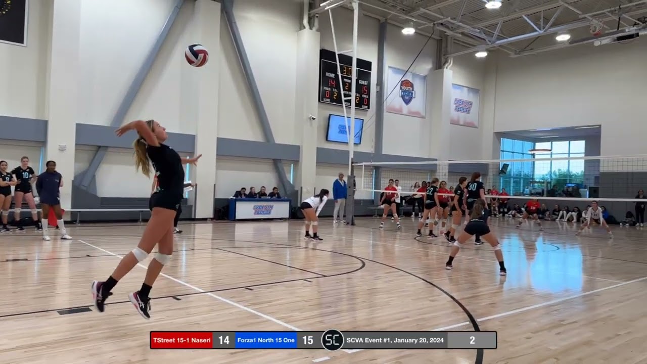 TStreet 15-1 vs Forza1 North 15-1, 2023-2024 SCVA Event #1, January 20, 2024