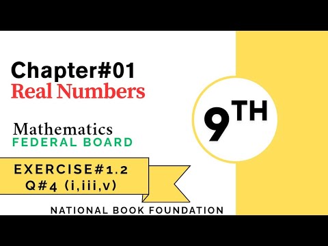 Exercise 1.2 Class 9 maths | class 9 maths ex 1.2 question 4 nbf | ex 1 ...