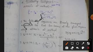 Mathematics_6 sem.paper_7(Numerical analysis). topic- Aitken's ∆^2 Method U1L13