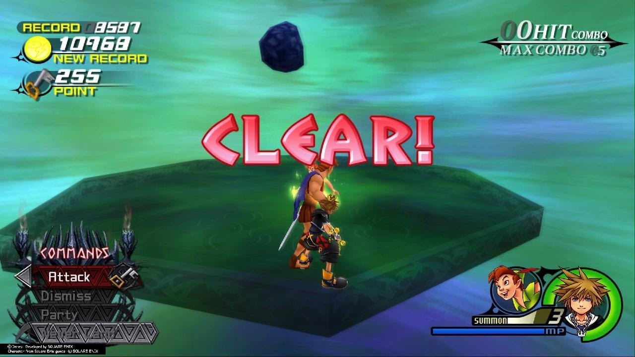 KINGDOM HEARTS HD 2.5 ReMIX - Titan Paradox Cup (Easy 10,000+ Score / Critical)