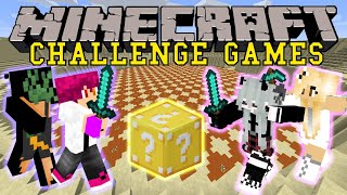 Minecraft CHALLENGE GAMES: SUPER LUCKY BLOCKS  -LUCKY BLOCK MOD