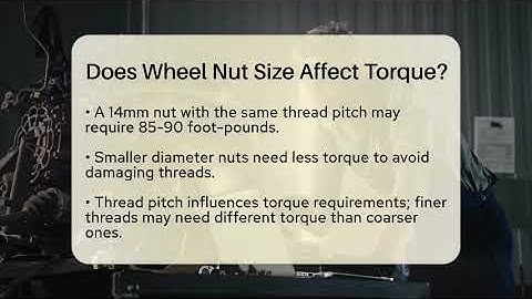 Does Wheel Nut Size Affect Torque? - Car Performance Pros