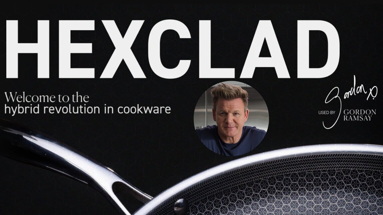 The Only True Hybrid Cookware – HexClad Cookware