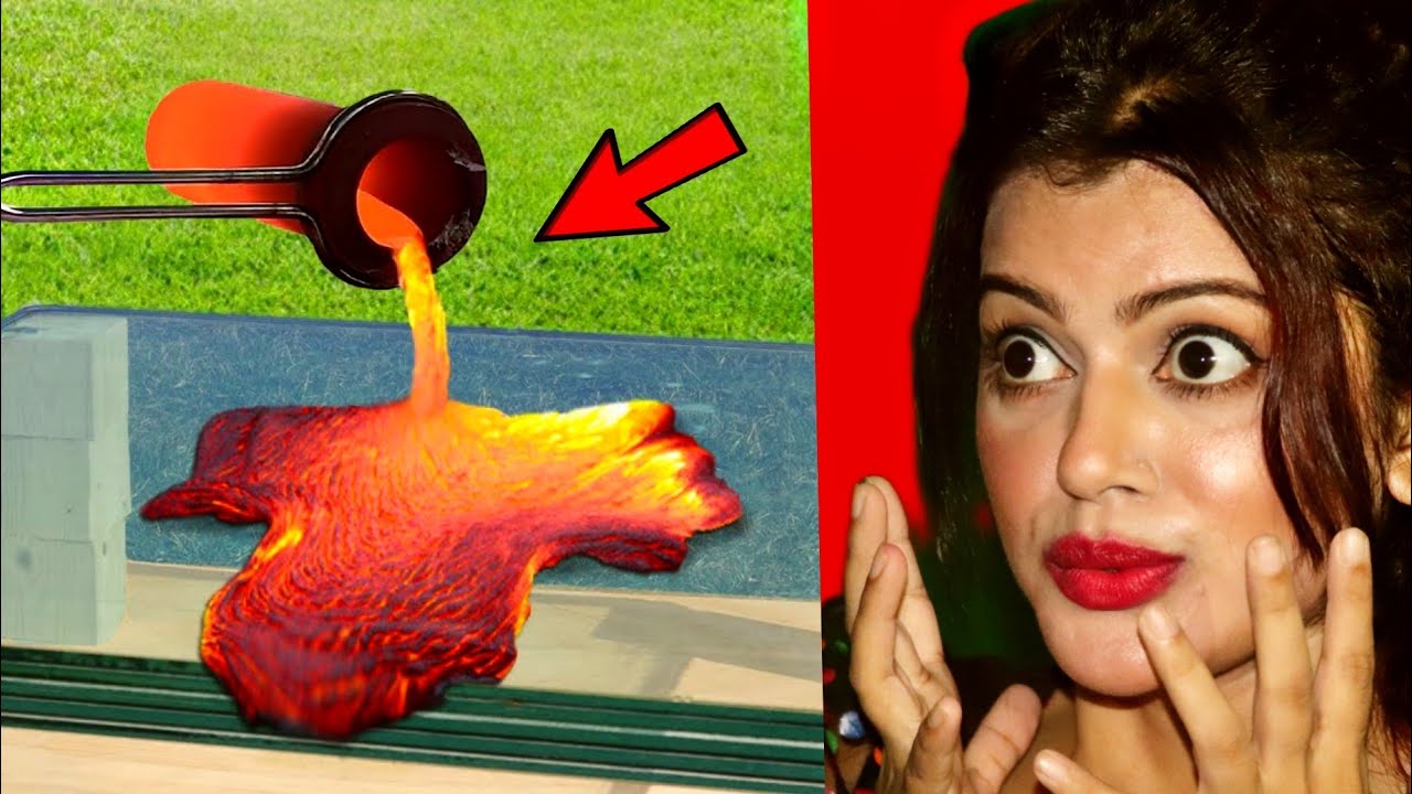 BULLETPROOF GLASS VS LAVA 🔥 YouTube