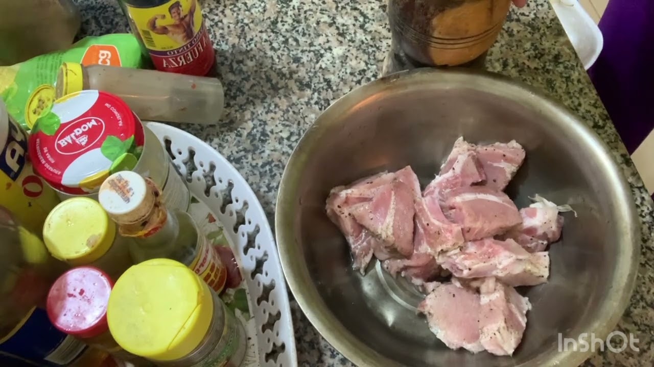 Delicioso estofado de cerdo paso a paso