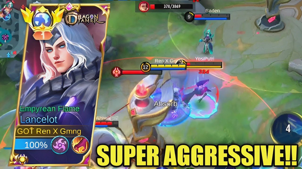 Lancelot Vs Hyper Martis!! Super Aggressive Lancelot🔥 | Perfect ...