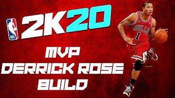 NBA 2K20 MVP Derrick Rose Build! (Demo)