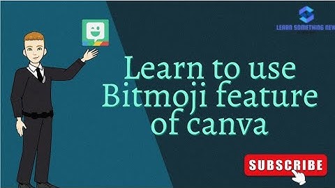 How to use Bitmoji in Canva