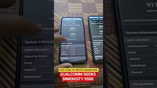 QUALCOMM 8 GEN 5 VS DIMENSITY 9500 - VIVO X300 VS MOTO SIGNATURE #shorts
