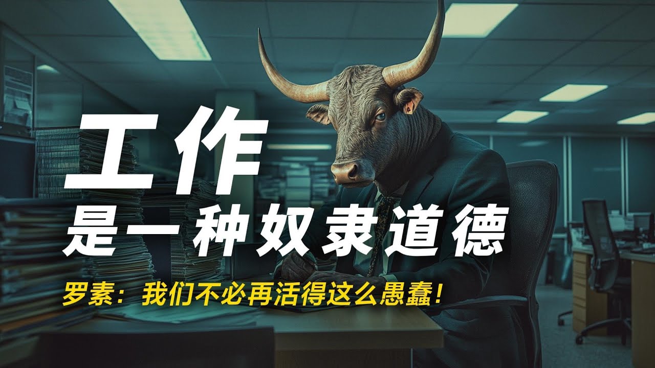“工作是一种奴隶道德”