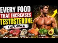 Every Food That Increases Testosterone Explained