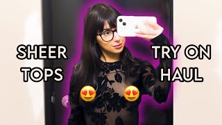 Try on Haul 2024 | Sheer Dressing Room Try-On