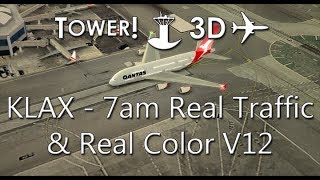 Tower!3D Pro - KLAX - 7am Real Traffic V12 & Real Color screenshot 4