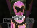 Morphing into the Pink Mystic Force Ranger! #powerrangers