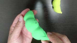 i Dog&i Cat　ラテックスTOY　さやえんどう　フェレット 犬 ドッグ ラテックス 音鳴り 鳴り笛 ペット用おもちゃ 香り付き 小さめ