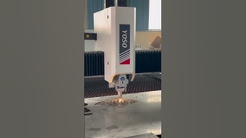 Cắt chiếc quạt hoa văn tinh xảo bằng máy cắt laser 3015, công suất 3000W ❤️‍🔥 #machine