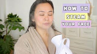 Should you steam your face? Agaro FS2117 Facial Steamer