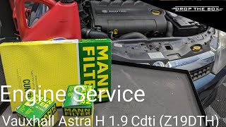 Vauxhall Astra H 1.9 CDTI (Z19DTH) - Engine Service