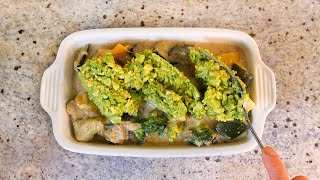 What I eat today on vegan keto  Creamy veggie bake