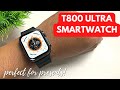 T800 ULTRA SMARTWATCH | UNBOXING AND INITIAL REVIEW | ENGLISH