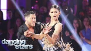 Zendaya and Val Chmerkovskiy Cha Cha (Week 6) | Dancing With The Stars