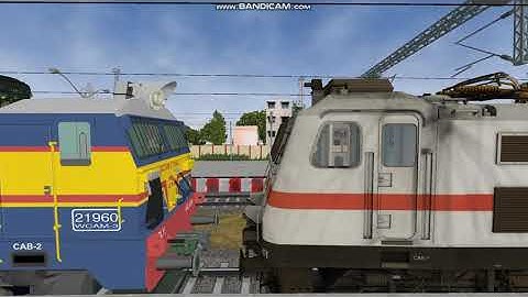 WCAM3 RESCUES FAILED WAP7 | INDRAYANI EXPRESS