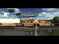 NS 7134, NS 881 and NS 3959 lead a manifest through Southline 