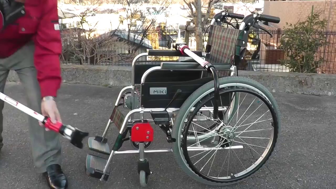 JINRIKI　車椅子　人力車　障害 車いす変身 人力車に 装置一つで避難スムーズ 長野の会社が製造：東京