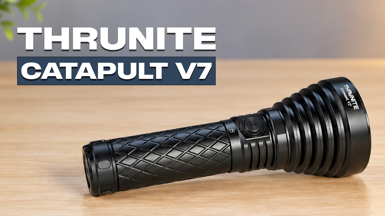 ThruNite Catapult V7 Unboxing & First Impressions: A 4,000-Lumen
