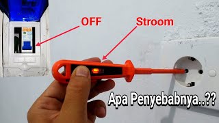 APA PENYEBABNYA..?? MCB SUDAH MATI TAPI MASIH ADA SETRUMNYA