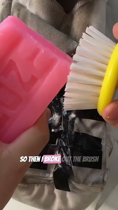 Will Zote Soap Clean Our Bag? #shorts