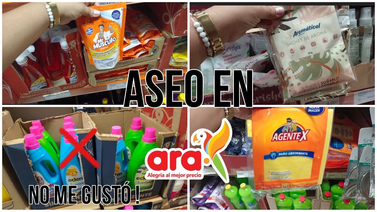 PRODUCTOS DE ASEO EN TIENDAS ARA 🦜|| CUALES RECOMIENDO❓ 