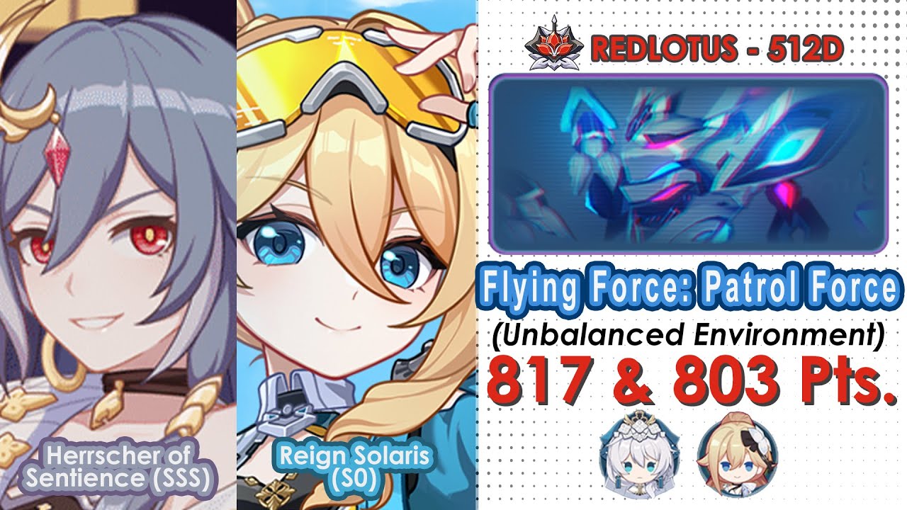 Honkai Impact 3rd: Ex Abyss RedLotus (512D) V8.1 | Flying Fish (Unbalanced) | HoS & FWS(S0)