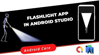 How to Create Flashlight App in Android Studio || Android Care screenshot 5