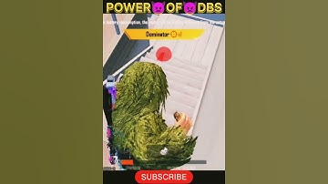 Power Of DBS👿1v3 Clutch #shorts #bgmi #pubg #ytshorts #dbs #shortgun
