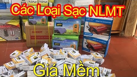 ♥️ Giới Thiệu Các Loại Sạc Năng Lượng Mặt Trời 👉 Hàng Chất, Không Lo Nhái - Shop Solar