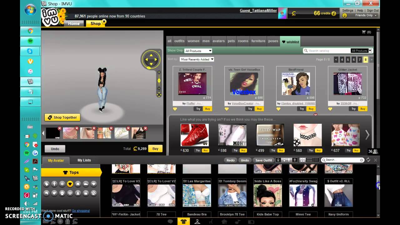 imvu store imvu store
