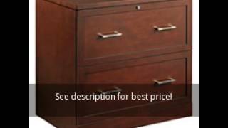 Realspace (R) Premium Lateral File Cabinet, 28in.H x 29in.W x 18 1/2in.D, Mahogany