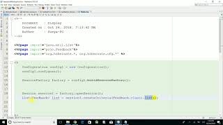 Hibernate Feedback Practical Part 2