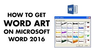 How to get the original Word Art on Word 2016