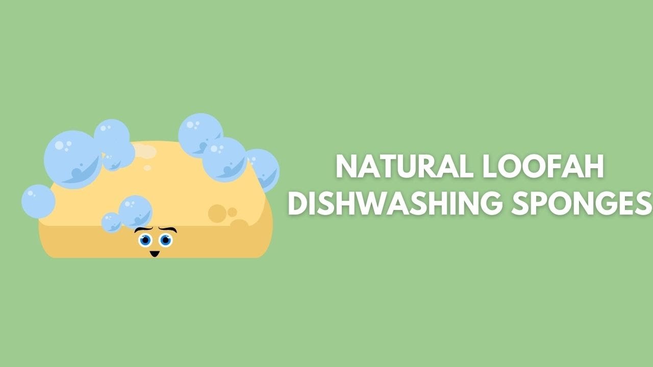 5 Benefits Of Using Natural Loofah Dishwashing Sponges (EcoFriendly