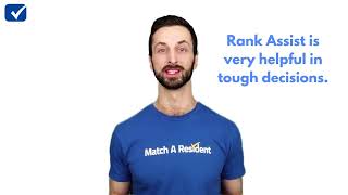 Simplify Your Residency Rankings with Rank Assist!