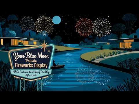 Your Blue Moon Private Fireworks Display | 1950s Exotica with a Hint of Doo-Wop After Dark
