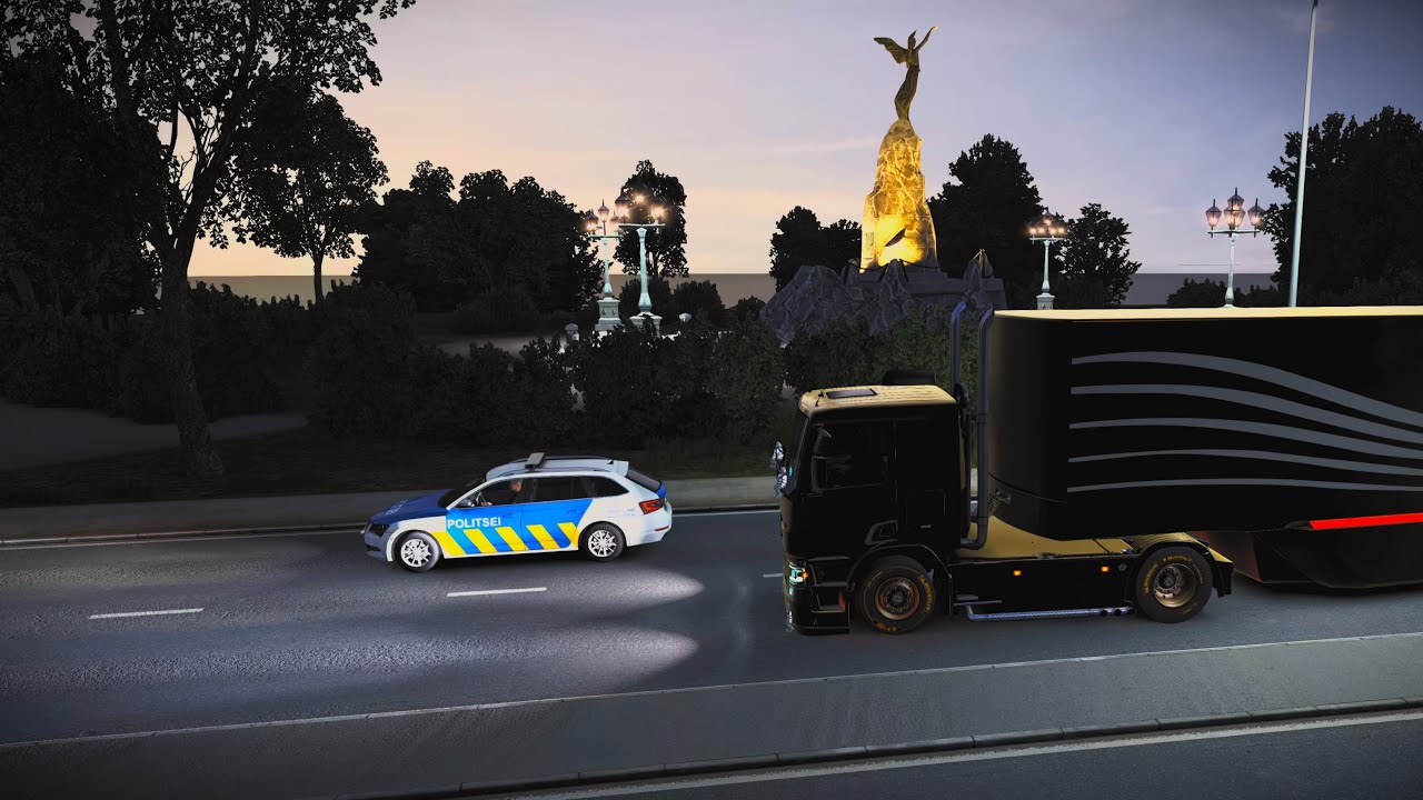 Euro Truck Simulator 2 / Tallinn, Estonia / 4K HDR / RTX 4090