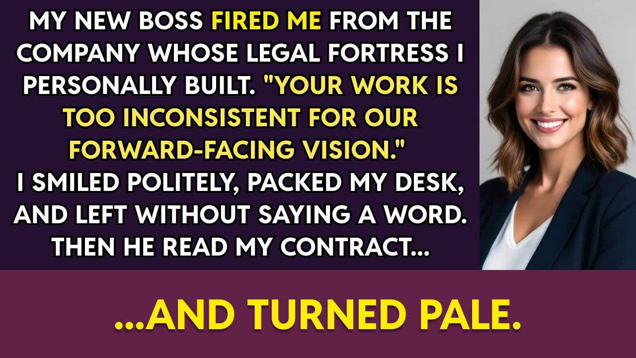 He Fired Me After Plagiarizing My Life's Work—Not Realizing He Was Trapped Inside My Legal Fortress