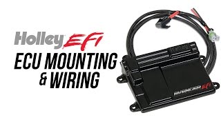 Holley EFI ECU Mounting & Wiring