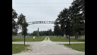 Astoria Cemetery, Fulton Co., IL  -slide show