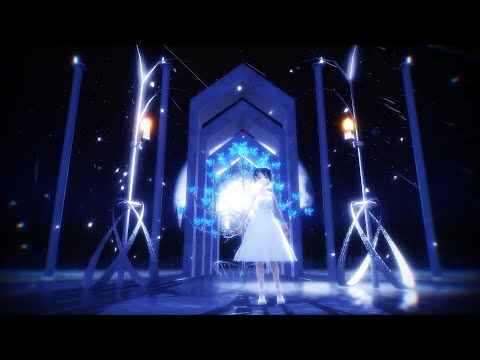 【らぶ式モデル誕生祭2019】 『GravityRain』 by らぶ式ミク ポニテドレス 【4K 60fps】